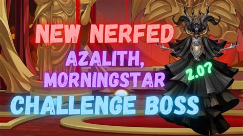 [AQW] Azalith 800million HP Boss with ChronoDataKnigth..